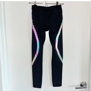Athleta Reflective Rainbow Sonar Leggings Size XXS
